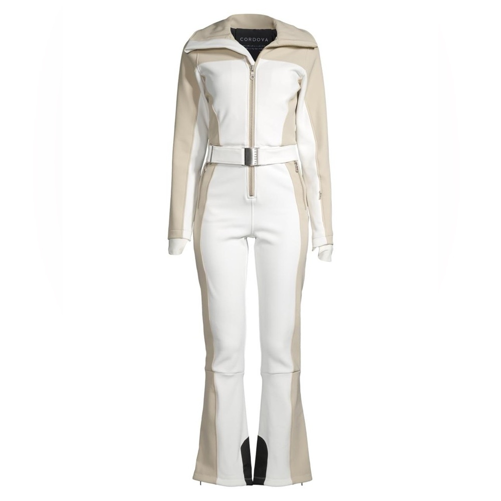 Cordova Badia Belted Colorblocked Straight Ski Suit - Picture 4 of 11